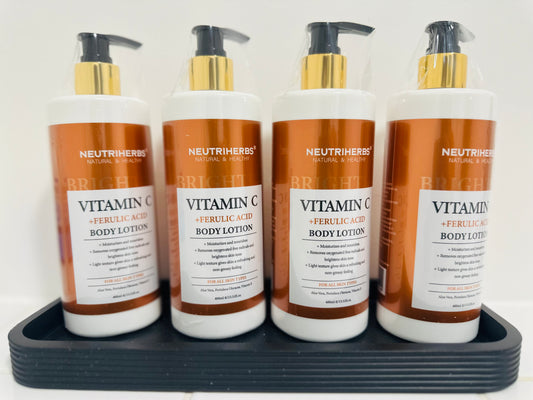 Neutriherbs vitamin c amd ferulic acid  brightening lotion 400ml