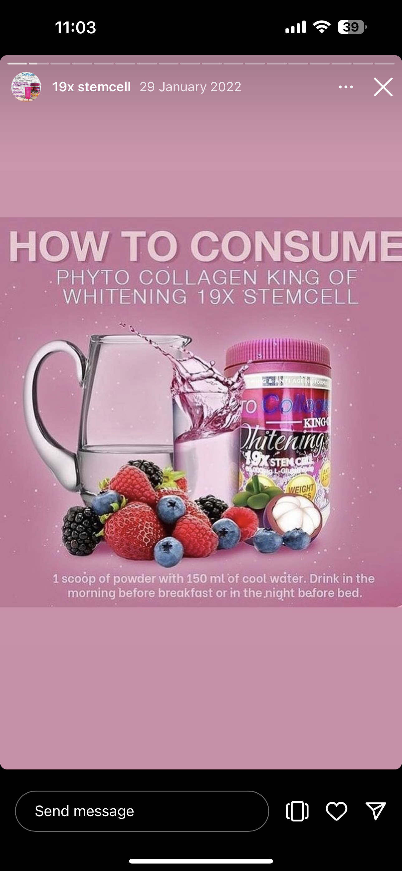Phyto collagen supplement