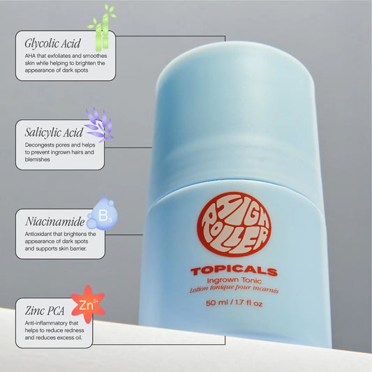 Topicals ingrown tonic roller