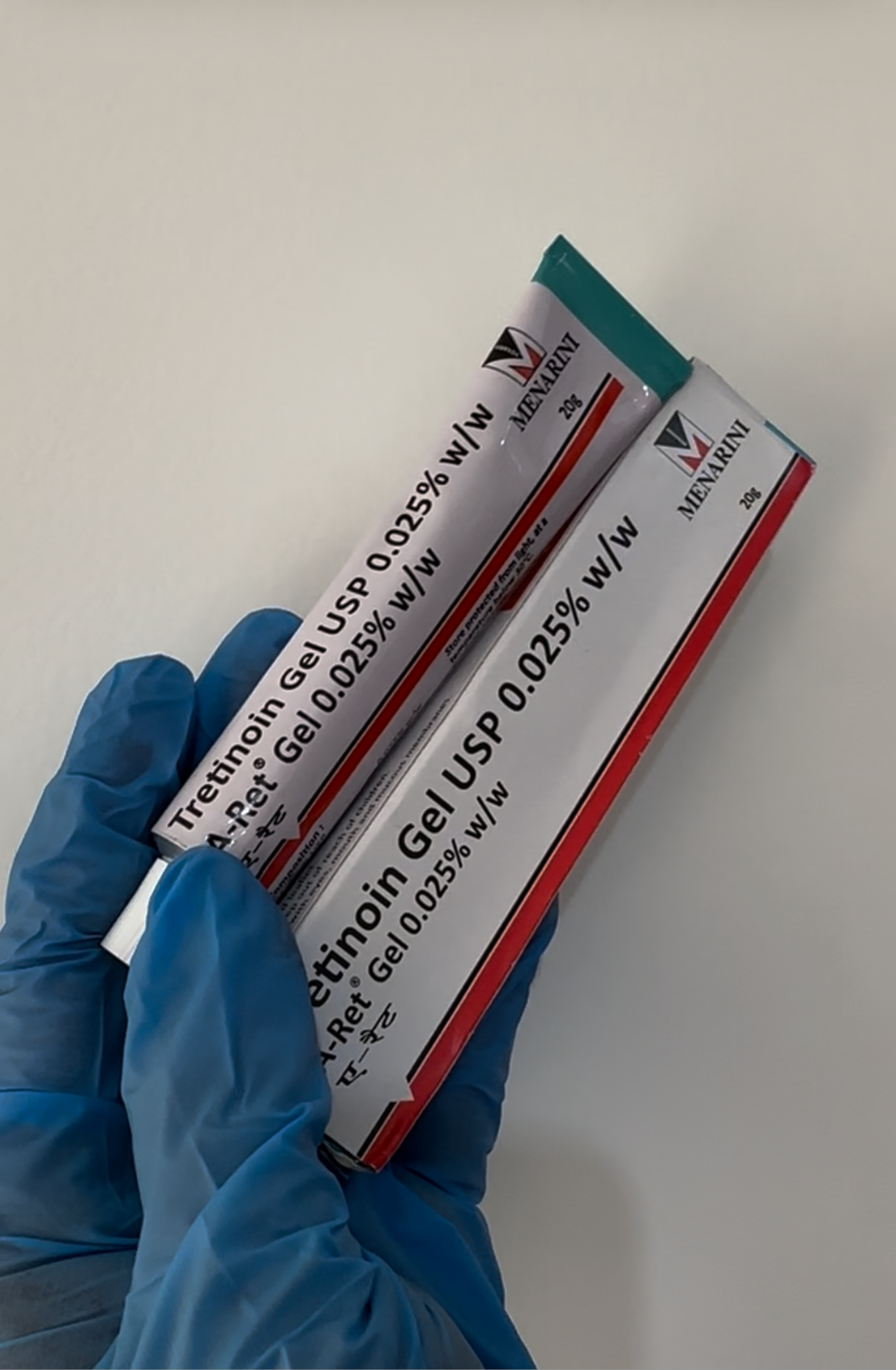 Menarini A-ret tretinoin gel 0.025% 20g
