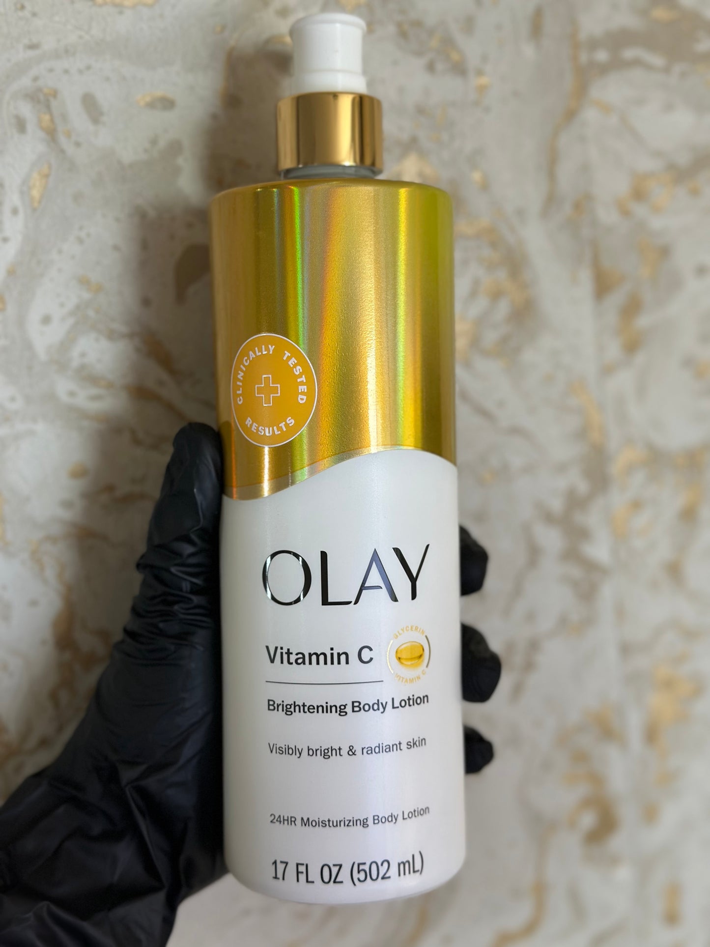 OLAY vitamin C brightening body lotion 502ml